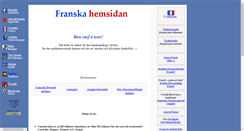 Desktop Screenshot of franskahemsidan.net